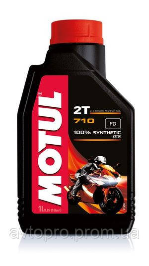 

Масло моторное для мотоциклов синтетическое MOTUL 710 2T (1L) 104034