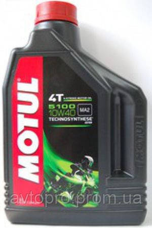 

Масло моторное для мотоциклов Technosynthese MOTUL 5100 4T SAE 10W40 (2L) 104067