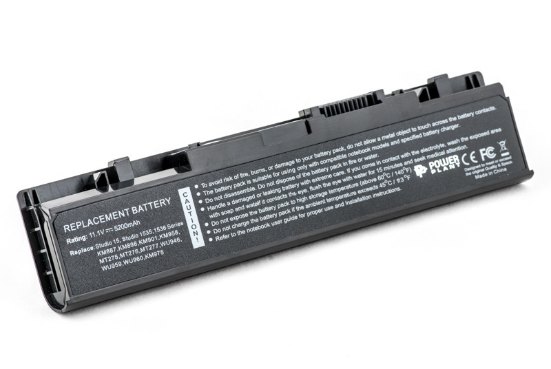 

Аккумулятор PowerPlant для ноутбуков DELL Studio 1535 (WU946, DE 1537 3S2P) 11.1V 5200mAh