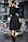 ✔️ Жіноче плаття кльош з рюшами 40-48 розміру чорне, фото 3