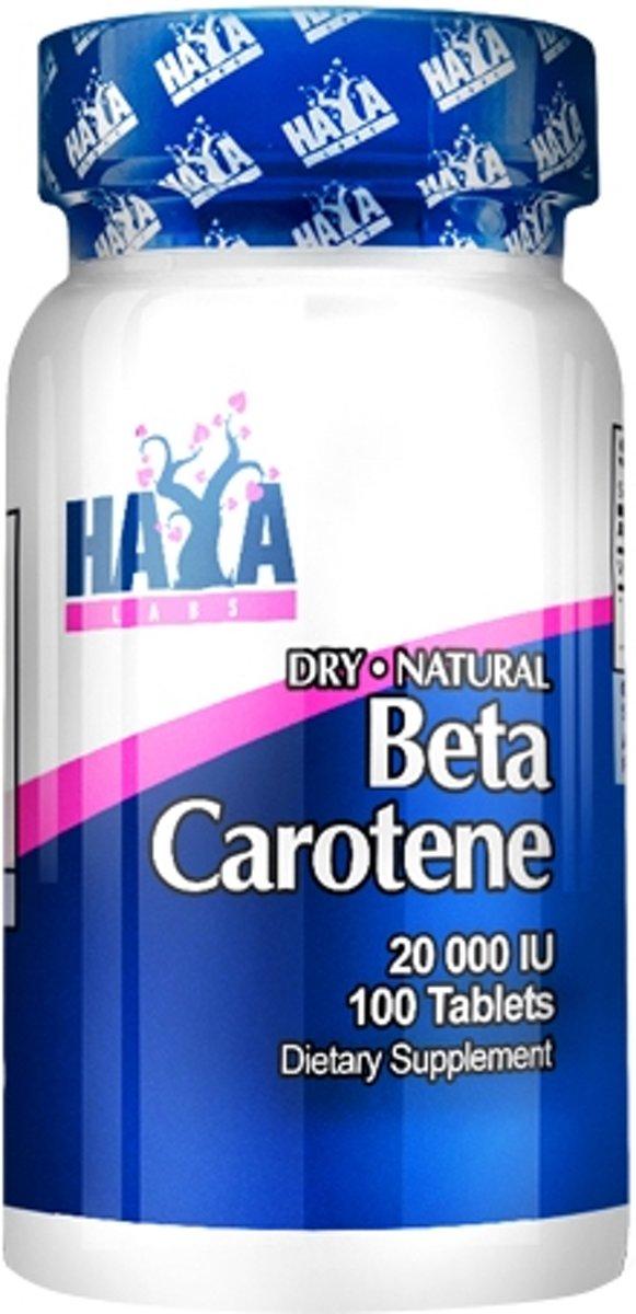 

HAYA Natural Beta Carotene 20,000 IU 100 tab