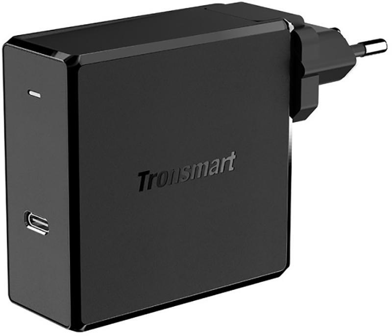 

Сетевое зарядное устройство Tronsmart WCP02 60W USB-C Power Delivery 3.0 Wall Charger Black #I/S