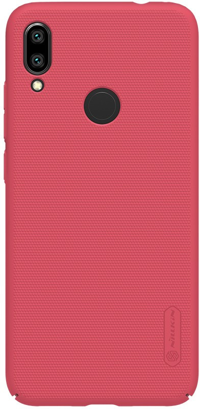 

Чехол-накладка Nillkin Super Frosted Shield Xiaomi Redmi Note 7 Red #I/S, Красный