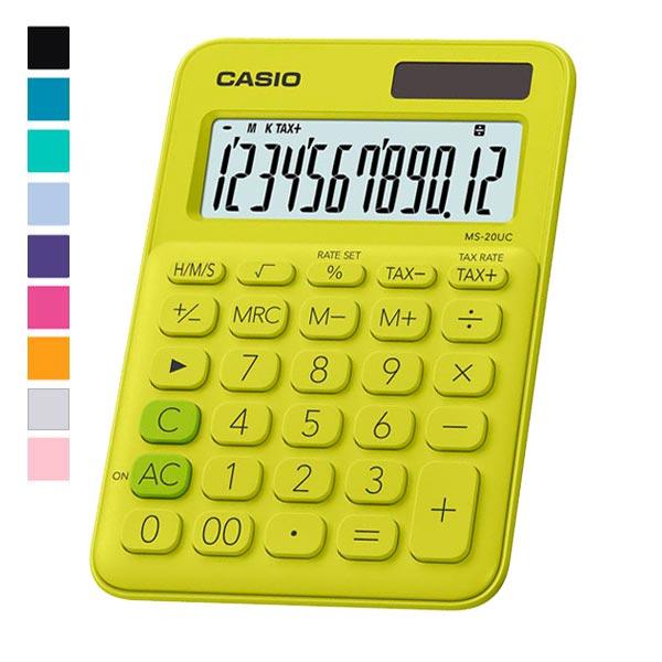 

Калькулятор настольный 12-разрядный Casio MS-20UC