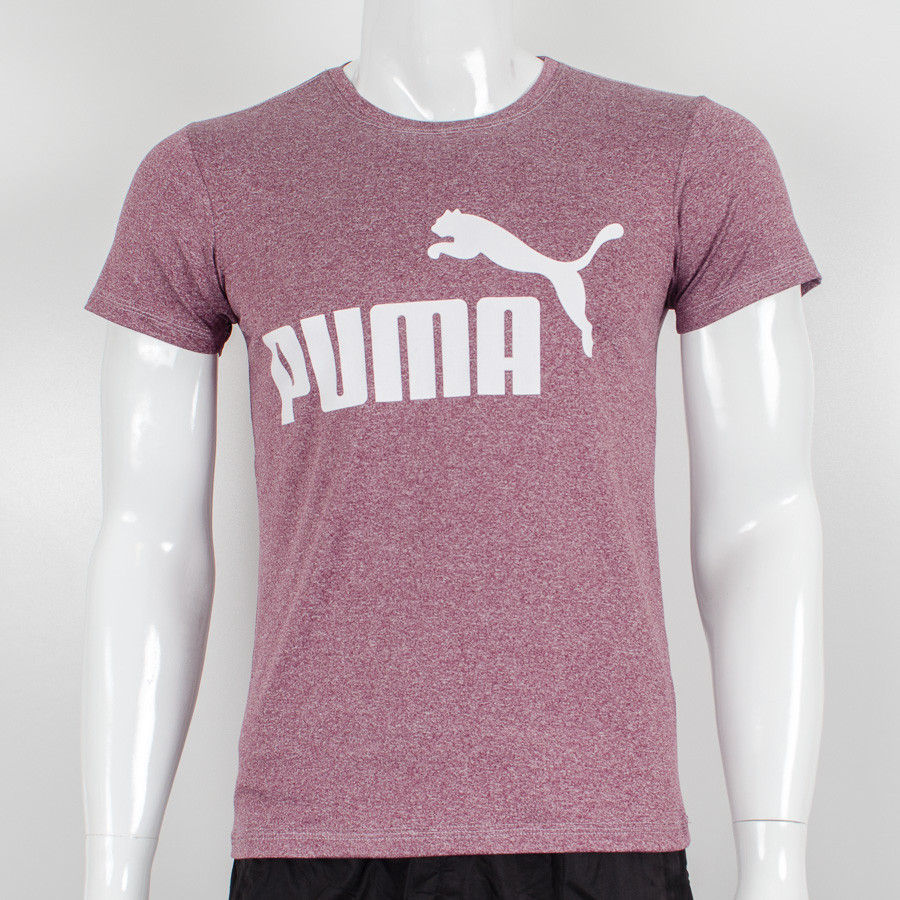 

Футболка мужская Puma цвет бордовый меланж р. M-2XL 2XL