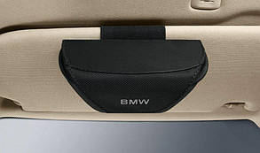 Оригинальный футляр для очков BMW Glasses Case, Black (51160422717)