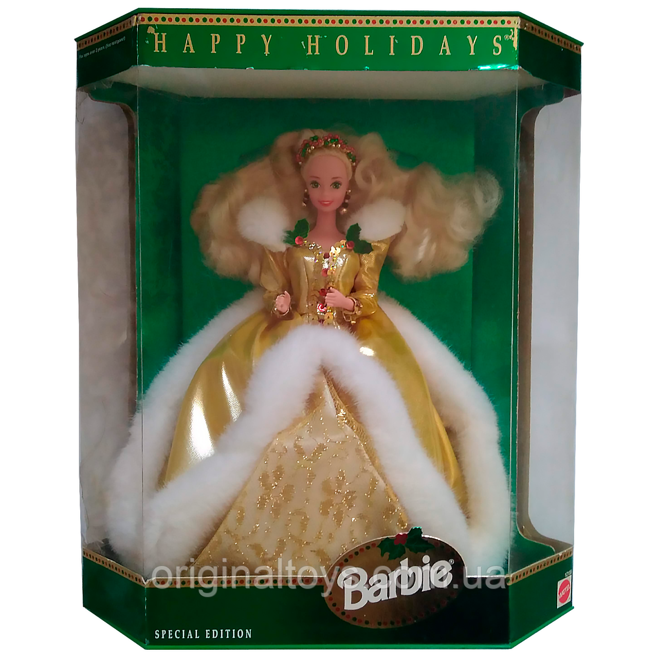 Коллекционная кукла Барби Barbie 1994 Happy Holidays Barbie Special