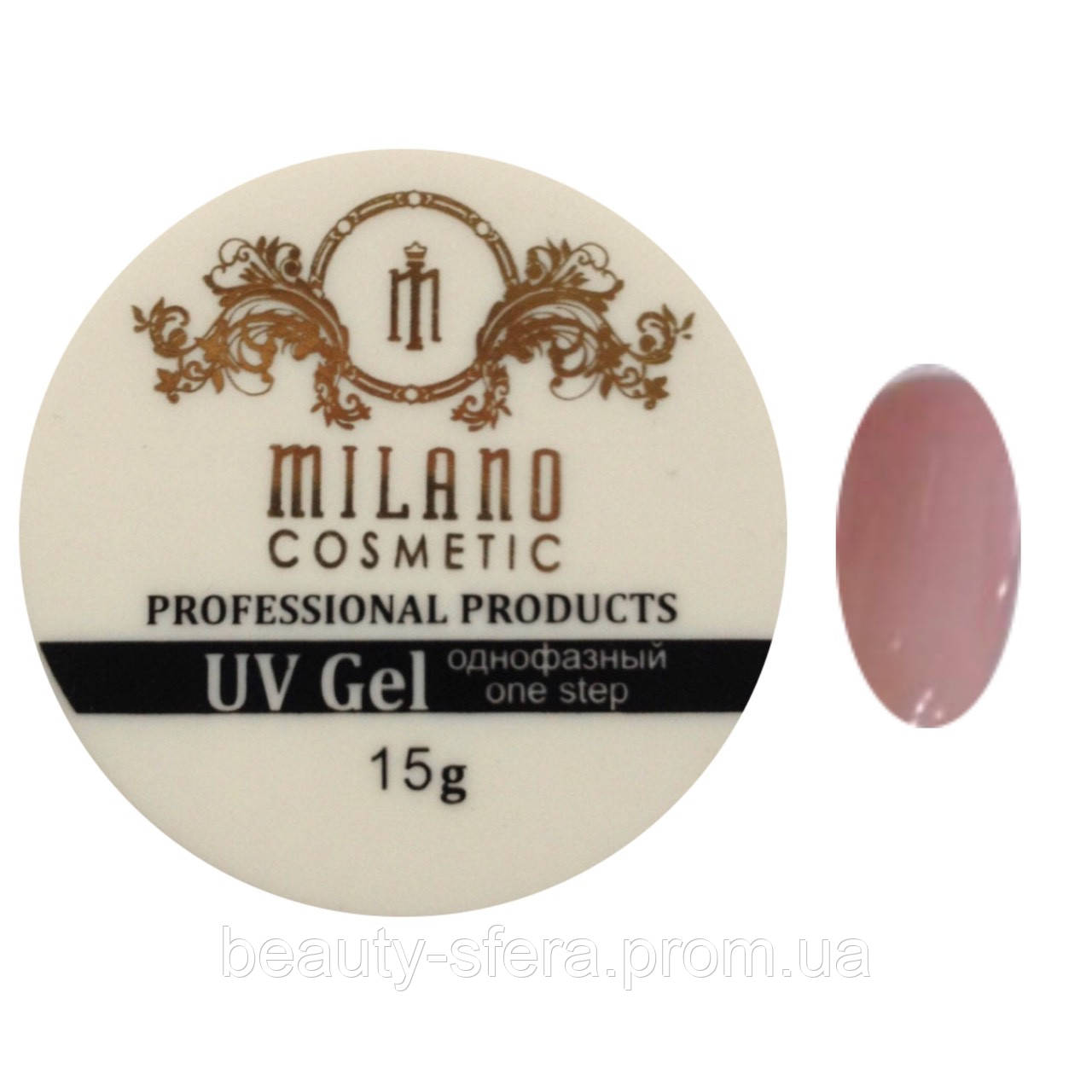 

Гель для наращивания Milano однофазный (yellowish) 15g