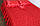 Атласне покривало Євро стандарту світло-червоне, фото 2