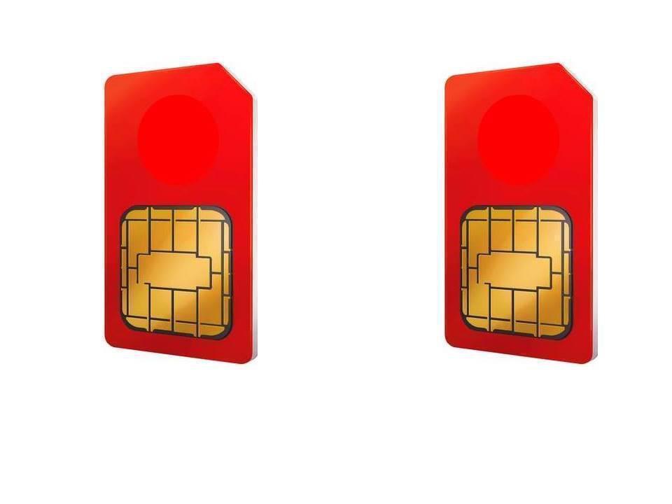 

Красивая пара номеров 095-08-92229 и 066-38-92229 Vodafone, Vodafone