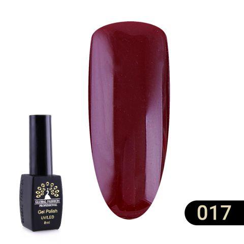 

Гель лак GLOBAL FASHION BLACK ELITE 017 (темный терракот)