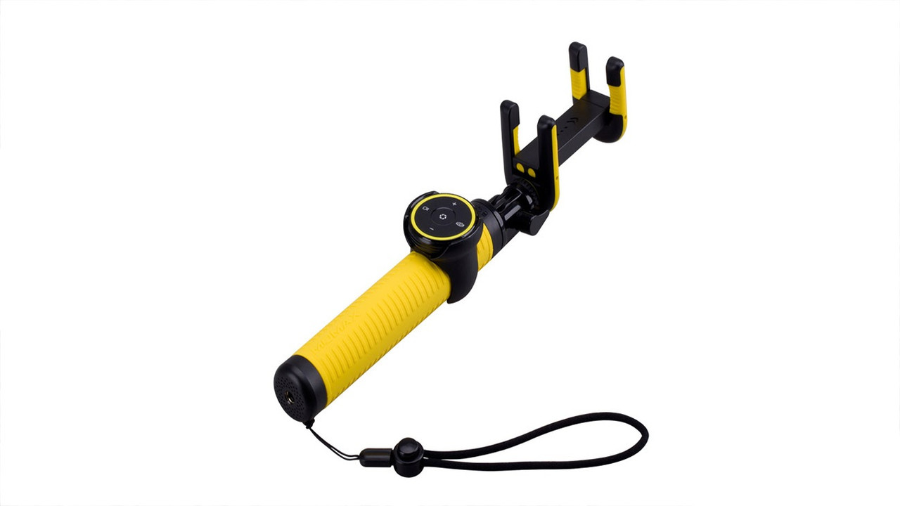 Селфи-монопод Momax Selfie Hero Bluetooth Selfie Pod 100cm Yellow/Black (KMS7D)