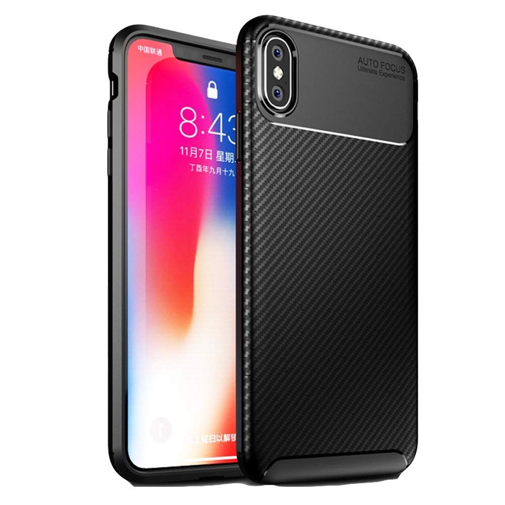 

Чехол Carbon Case Apple iPhone X / iPhone XS Черный