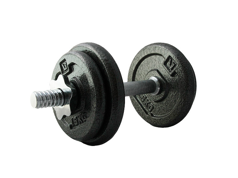 

Гантель наборная железная LiveUp DUMBELL SET, 10 кг, LS2311-10, Черный