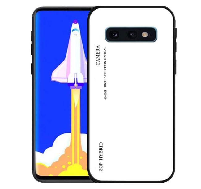 

Чехол бампер Primo Gradient Glass для Samsung Galaxy S10e (SM-G970) - White, Белый