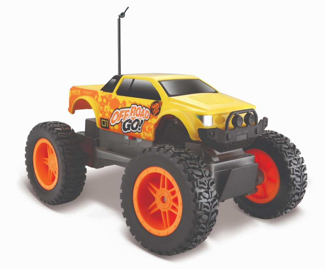 

Автомодель Maisto на р/у Off Road Go оранжевый (81762 yellow)