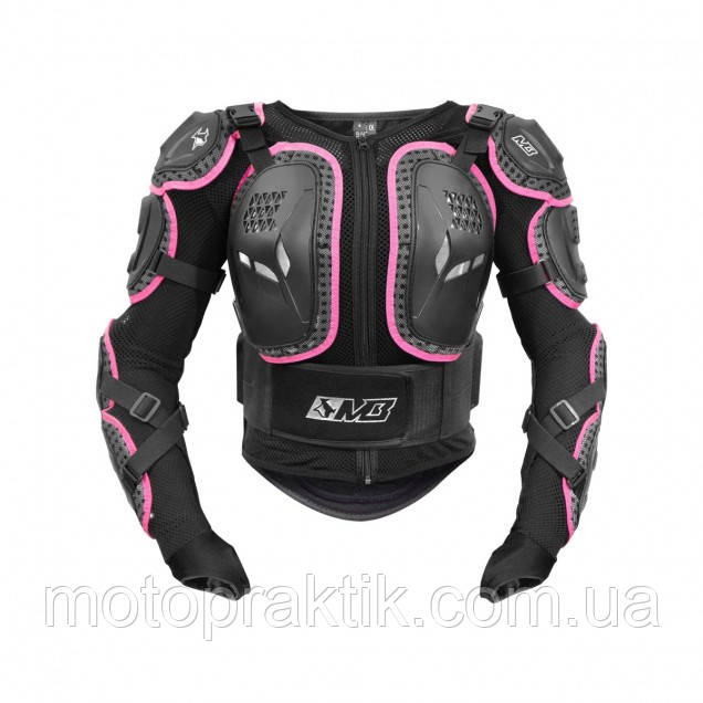 Моточерепаха защитная женская MADBULL ARMORA WOMEN PROTECTIVE JACKET BARBIE
