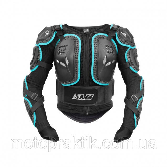 Моточерепаха защитная женская MADBULL ARMORA Women Protective Jacket Marine