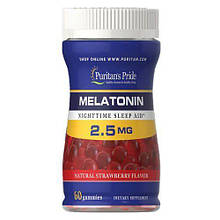 Мелатонин MELATONIN Gummy 2,5 мг 60 жевательных конфет до 11/21 года
