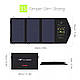Зарядное устройство на солнечных панелях Allpowers AP-SP 5V21W для телефона 2 USB порта, фото 2