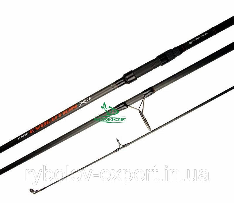 

Карповое удилище Golden Catch X-3 Carp Evolution 3,90м 3,5lbs 3pcs