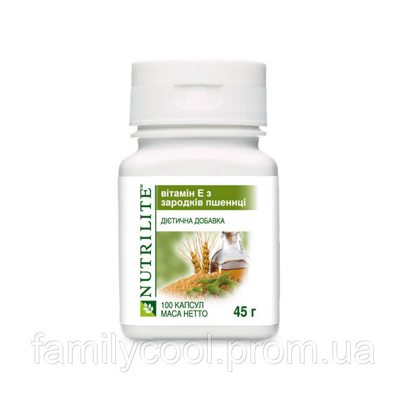 

Витамин Е из зародышей пшеницы NUTRILITE ™