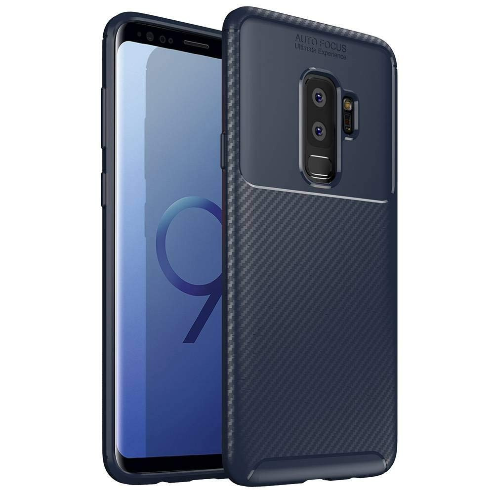 

Чехол Carbon Case Samsung G965 Galaxy S9 Plus Синий