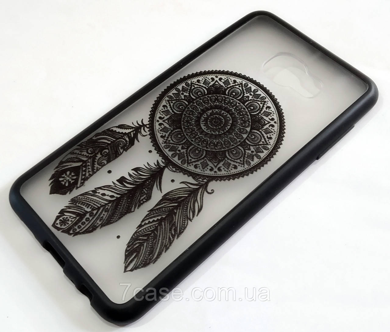 

Чехол Yotoo пластиковый для Samsung Galaxy C5 c5000 / C5 Pro с рисунком ловец снов, Черный