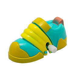 Іграшка заводна - черевичок Aohua, 7 см, блакитний, жовтий, пластик (8026A-3-4)