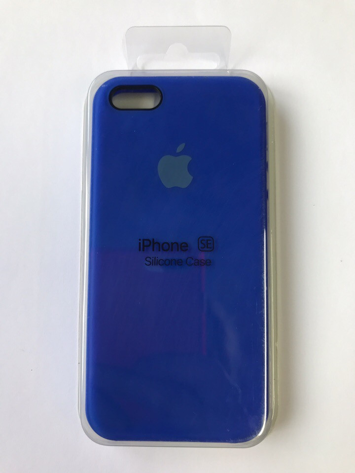 

Силиконовый чехол Apple Silicone Case для iPhone 5/5s Ярко-синий