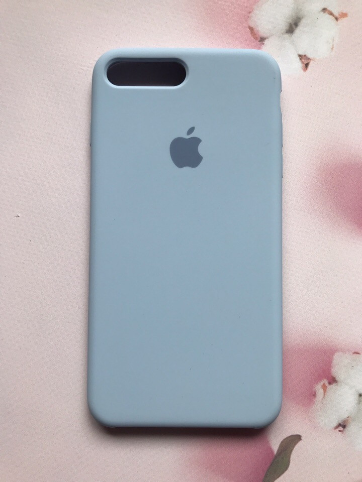 

Силиконовый чехол Apple Silicone Case для Apple iPhone 7 Plus / iPhone 8 Plus Голубой