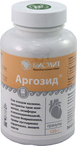 

Аргозид, 120 г поддержание оптимального состояния сердца и сосудов