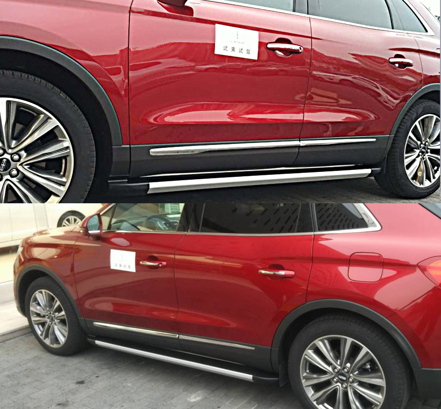 

Боковые подножки ОЕМ V1 (2 шт) Lincoln MKX (2015↗)