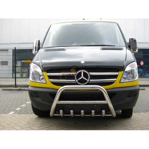 

Кенгурятник WT003 (нерж.) Mercedes Sprinter 2006-2018 гг.