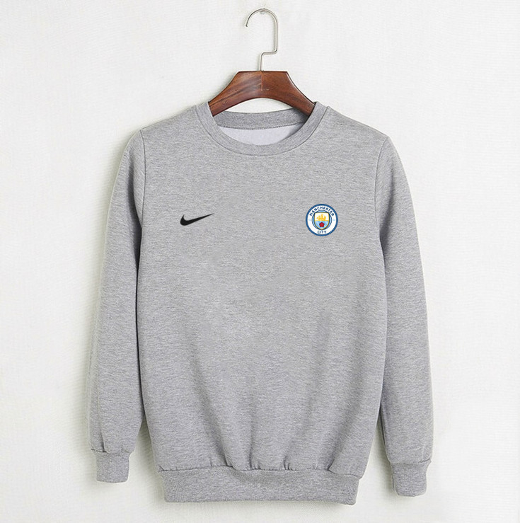 

Мужской свитшот Манчестер Сити Найк, Manchester City, Nike, Черный