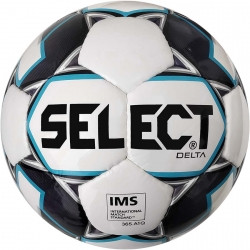 

Мяч футбольный SELECT Delta IMS (015) бел/сер размер 5