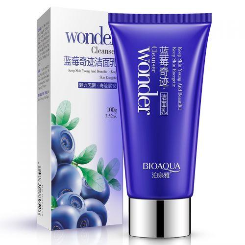 

Очищающее молочко для умывания с экстрактом черники анти акне BIOAQUA Blueberry Cleanser (100мл)