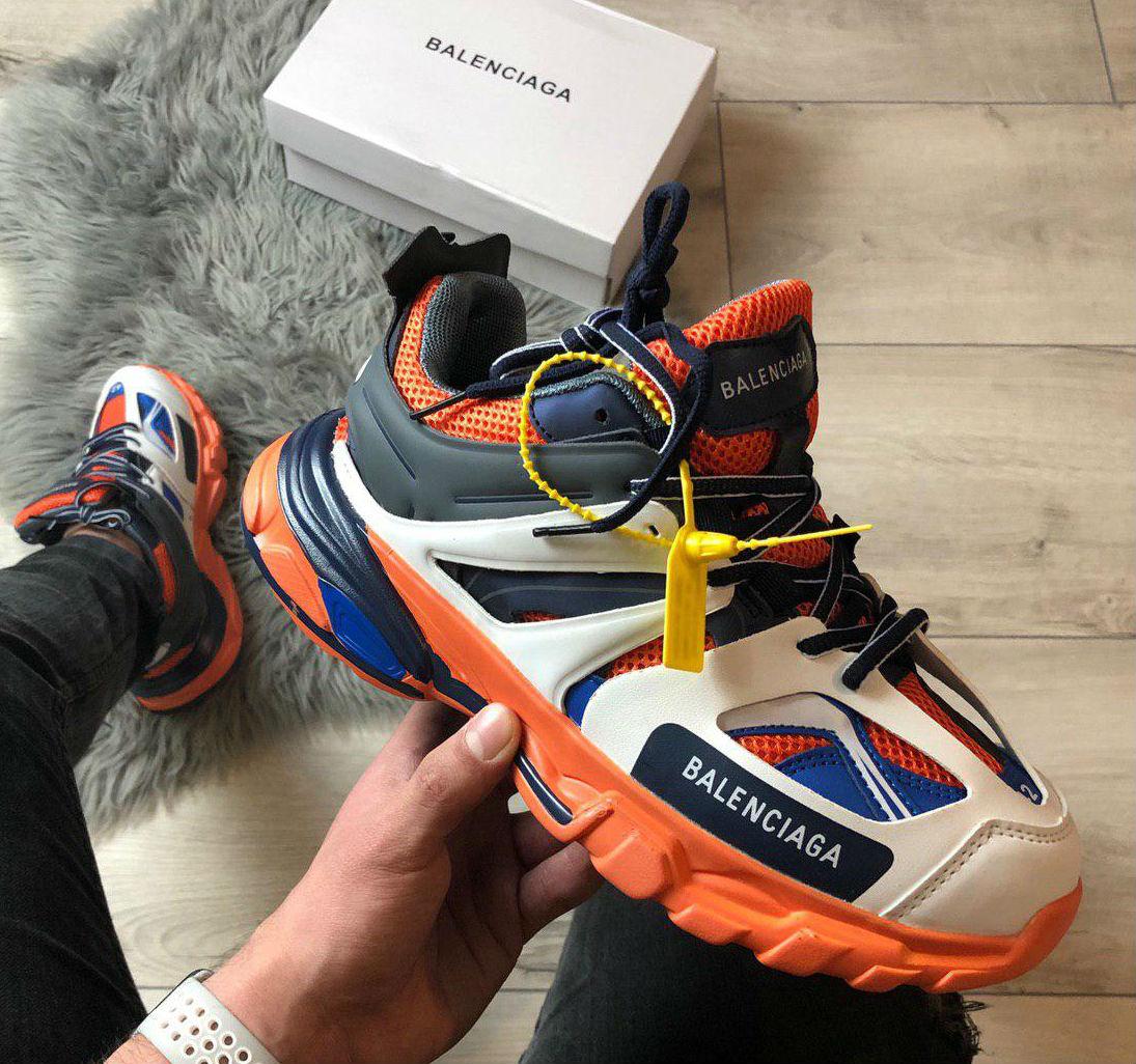 Unboxing Balenciaga Track 3 0 Orange White Honduras ViP