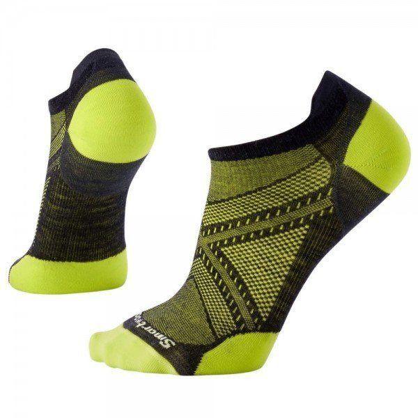 

Термоноски для бега Smartwool Men's PhD Run Ultra Light Micro Socks, Черный-желтый