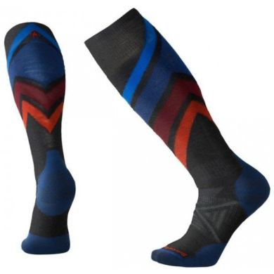 

Термоноски мужские Smartwool PhD Ski Medium Pattern, Черный-синий