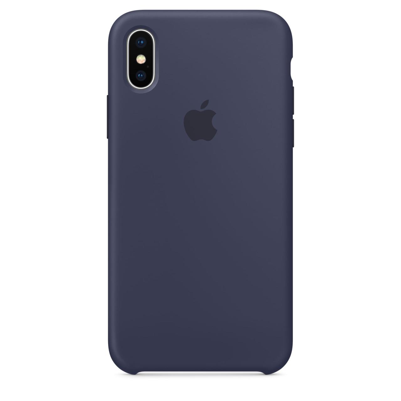 

Чехол Apple Silicone Case для iPhone Xr Midnight Blue (1719)