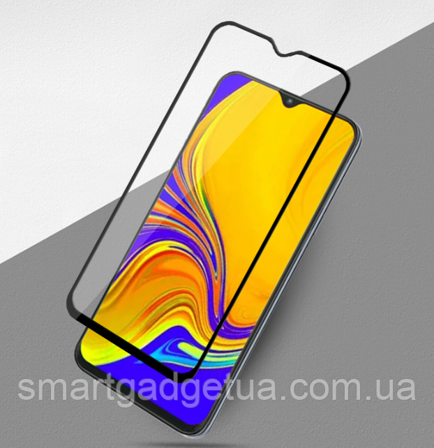 

Защитное стекло 3D, 9H для телефона Samsung Galaxy A30 2019 / Samsung Galaxy A50 2019, Захисне скло, Чёрный;black