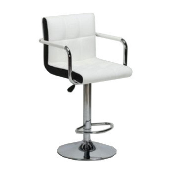 

Высокий стул для клиента визажиста НС811 Белый