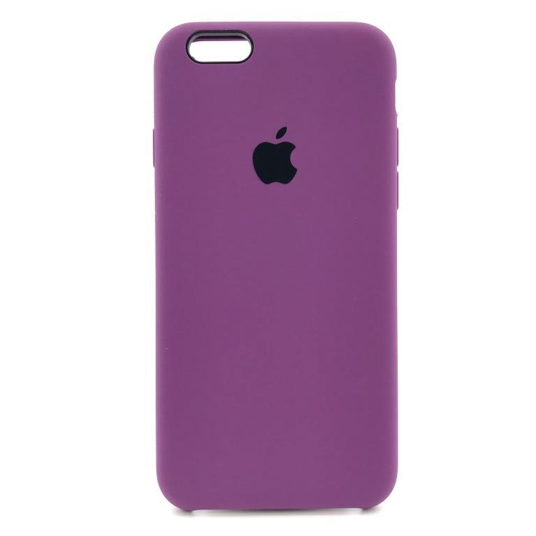 

Силиконовый чехол Silicone case iPhone 6/6S purple