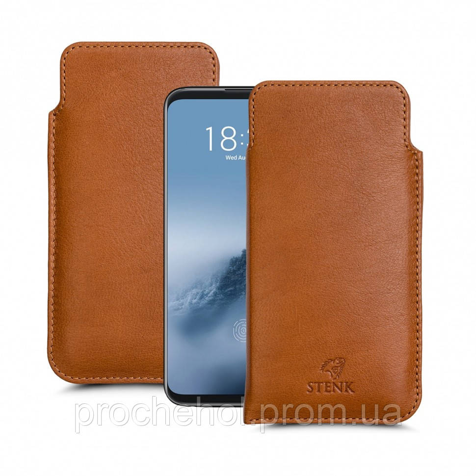 

Футляр Stenk Elegance для Meizu 16 Camel, Светло-коричневый