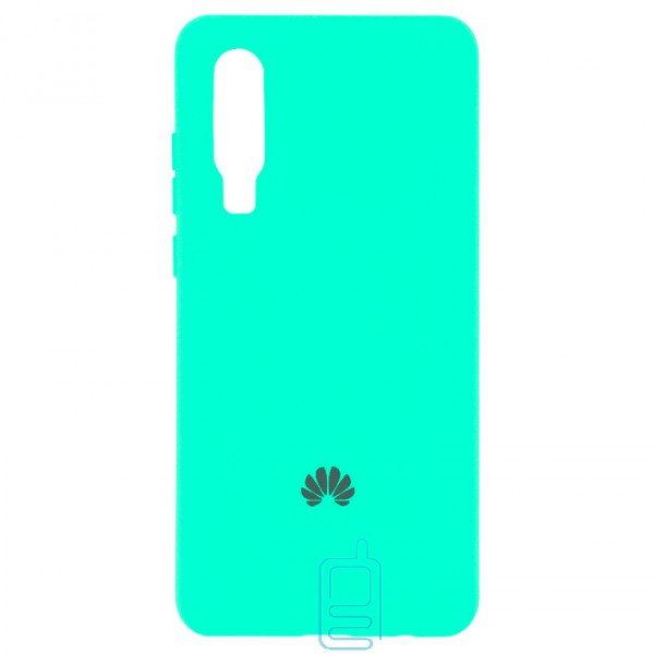 

Чехол Silicone Case Full Huawei P30 бирюзовый