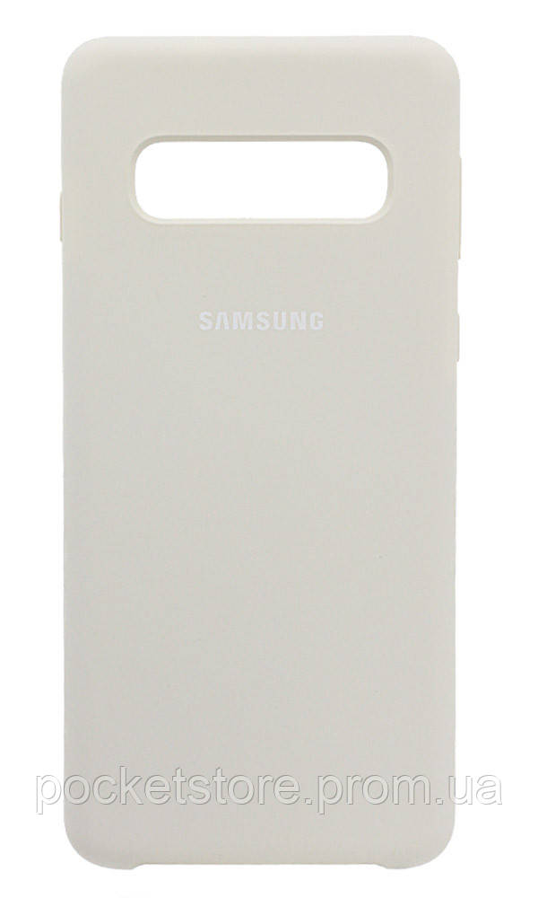 

Чохол силіконовий Silicone Cover для Samsung Galaxy S10 SM-G973F Cream, Синий