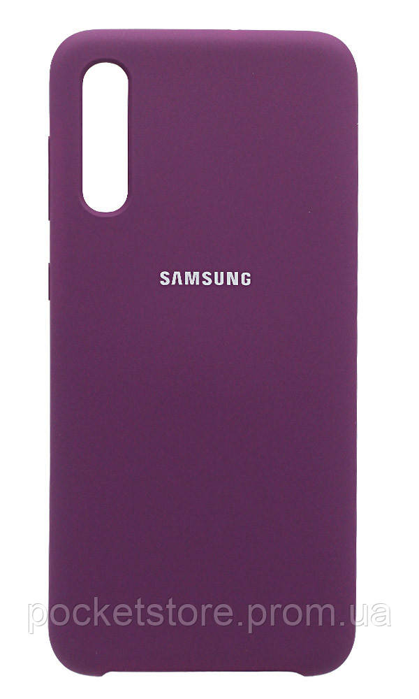 

Чохол силіконовий Silicone Cover для Samsung Galaxy A50 SM-A505F Purple, Фиолетовый