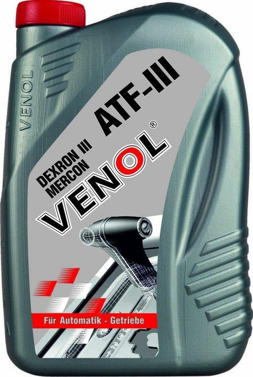 

Масло трансмиссионное гидравлическое, автомат коробка VENOL ATF III 20L