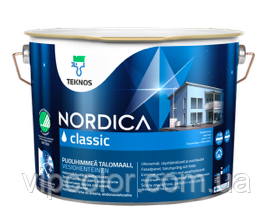 

TEKNOS NORDICA CLASSIC Краска для деревянных поверхностей 2,7л База 3